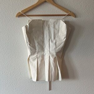 Reformation Ashlyn Strapless Top